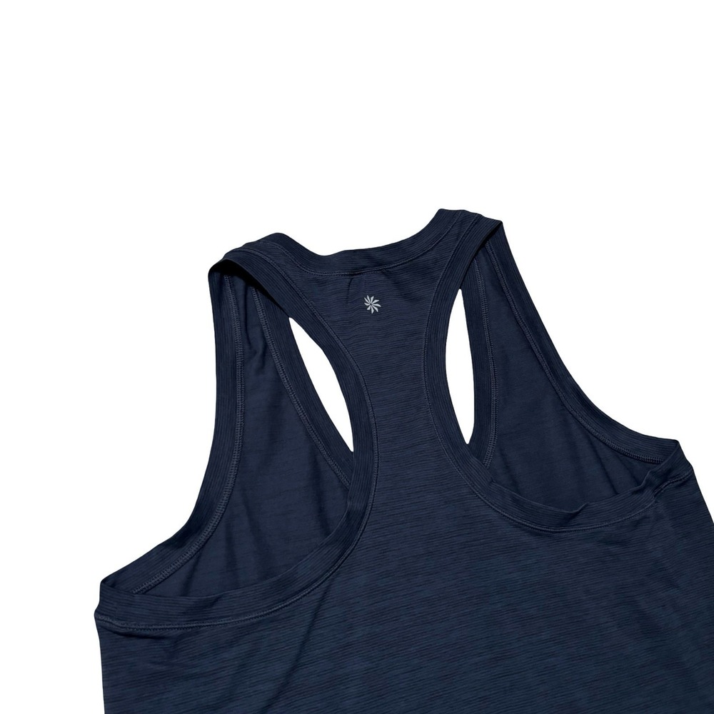 Athleta Women's Racerback Tank Top Blue Size Large 18 x 27 - Picture 4 of 5